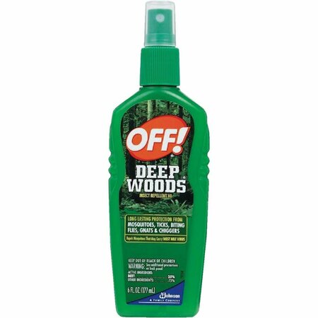 OFF Deep Woods 6 Oz. Insect Repellent Pump Spray 21845